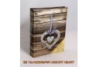 BB 10x15-200M-WH ASSORT HEART